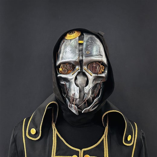 Corvo Attano Mask From Dishonored 1: Cosplay Commission, Video Game Costume - Etsy