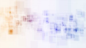 Abstract tech blue orange video animation