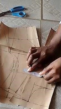 How to draft a clean, professional yoke bustier pattern #Bustier #YokeBustier #PatternDrafting