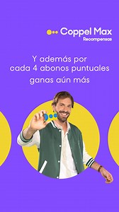 Con el programa de recompensas de Coppel Max cada compra te lleva a la siguiente gracias al Dinero Electrónico que ganas | Coppel