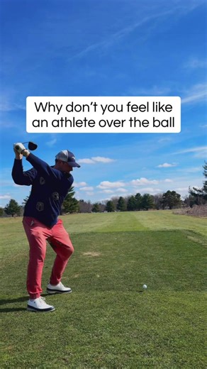 Why does every drop of athleticism leave you over the tee shot? #golftok #golf #golfswing #golfaddict