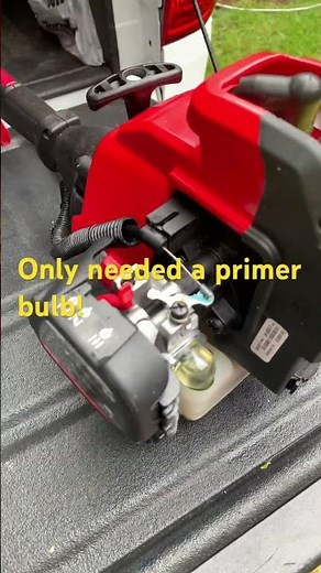 Craftsman 25cc primer bulb replacement and fixed!