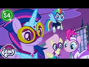 Power Ponies | S4EP6 | My Little Pony: Friendship is Magic | FULL EPISODE