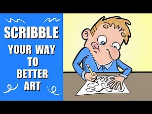Unlock Your Creativity with the Scribble Technique | Easy Drawing Exercise