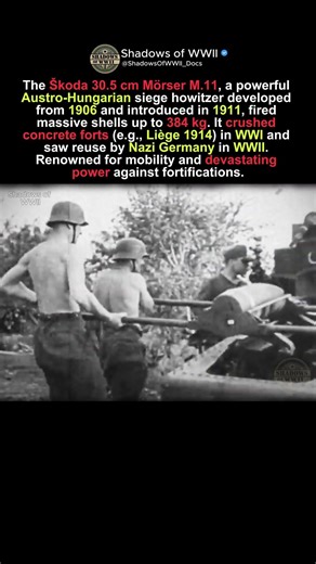 WW1’s Most Feared Siege Howitzer