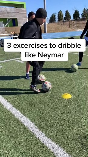 Learn How to Dribble Like Neymar with These 3 Soccer Exercises