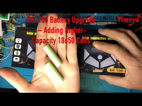 BK-100 Battery Upgrade – Adding Higher-Capacity 18650 Cells