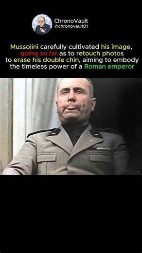 Mussolini's Secret(Mussolini'nin GizliInsecurity 📸 #shorts