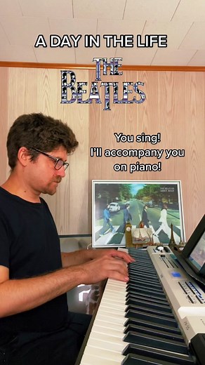 Musical Tribute: A Day In The Life Piano Cover by The Beatles Fans