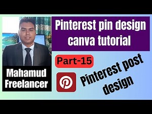 Pinterest pin design canva tutorial 2024 | pinterest post design