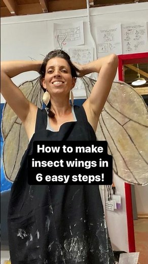 DIY Giant Insect Wings for Costumes or Art (6 Steps)