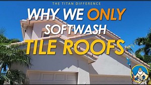 Titan Pressure Washing Demonstrates How They Clean An Entire Shopping Center