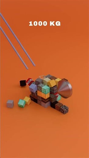 Blender Simple Satisfying Simulation! #blender #satisfying #animation