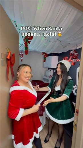 Stay tuned for the Holiday Facial Treatment on Santa Clause going live on Thursday, Dec 18th! ❤️🎄✨
