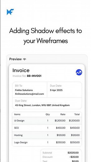 Add Shadow effects to your Wireframes | MockFlow WireframePro