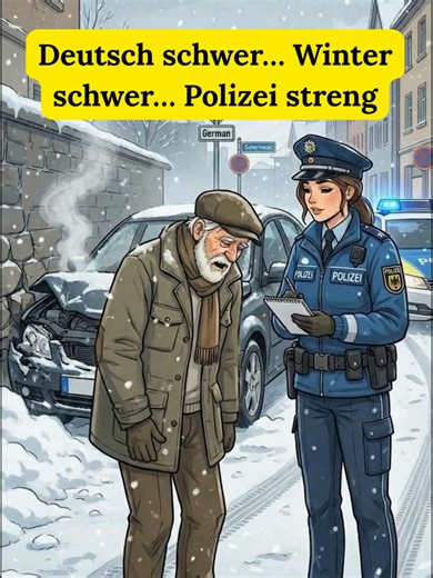 Auto machen boom! 😂❄️ | Deutsch lernen mit Humor #Deutschlernen #DeutschA1 #GermanForBeginners #LerneDeutsch #DeutschMitSpaß #GermanTikTok #DeutschDialog #GermanComedy #LearnGerman #A1Deutsch