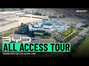 BYD CHINA FACTORY TOUR - My Journey Exploring BYD's Manufacturing Facilities Across China
