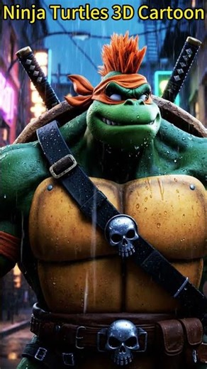 Ninja Turtles Sword Killer #cartoon #tmnt #tmntdonnie