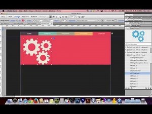 Adobe Muse CC 7.0 Tutorial | Beautiful Graphic Navigation