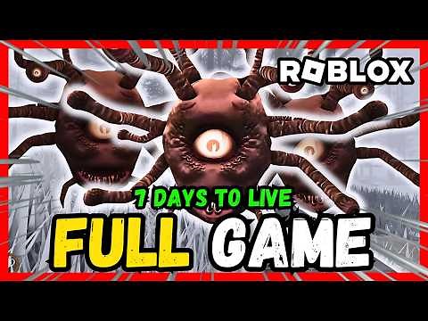7 Days to Live FULL GAME Walkthrough & Ending - ROBLOX