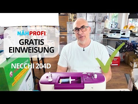 FREE Sewing Machine INSTRUCTION & Features: Necchi NC-204D (also applies to 102D, 103D, C360)