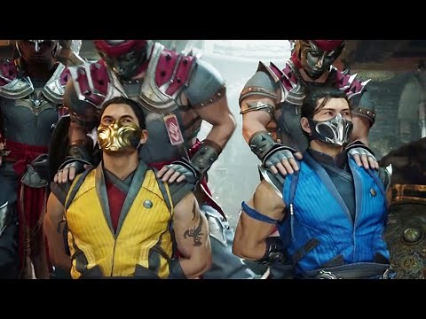MK1 How Bi-Han Betrayed The Lin Kuei And Turned Evil Scene (Sub-Zero Story) - Mortal Kombat 1 2023