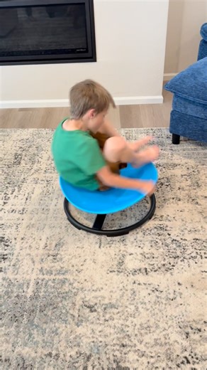 Emily Wallace on Instagram: "Check out my Amazon storefront in my link tree in Emily‘s favorites to get the link Our son’s viral swirly chair is a total game-changer! It’s self-propelled, spins super fast, and gives amazing sensory input while making playtime SO much fun! It’s fantastic for stimming and regulating but honestly, kids and adults of all abilities love it! If you’re looking for a toy that’s fun AND functional, this is it! #SwirlyChair #SensoryPlay #AutismAwareness #SpecialNeedsMom #