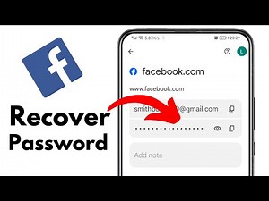 How to See And Recover Forgotten Facebook Password - Full Guide