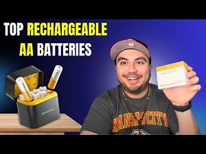 Top Rechargeable AA Batteries – Lithium Power with USB Charging