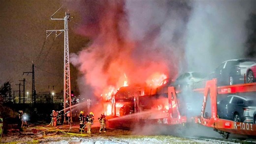 Waggonbrand in Magdeburg: Bahn sperrt IC-Strecke