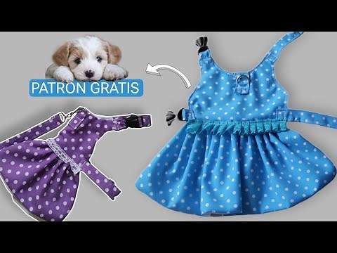 How to Make a Dog Dress - DIY Dog Dress Tutorial (Free Pattern)