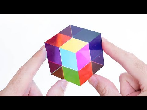 EL CUBO SOLO TIENE 3 COLORES ¿POR QUÉ VEMOS MÁS? *EXPERIMENTO*