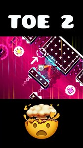 Why is TOE 2 so hard? #geometrydash #gdupdate #gd #deluxe12 #gaming #gameplay #shorts #retro