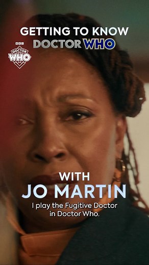 Doctor Who on Instagram: "Getting to know our favourite Fugitive, Jo Martin! #DoctorWho"