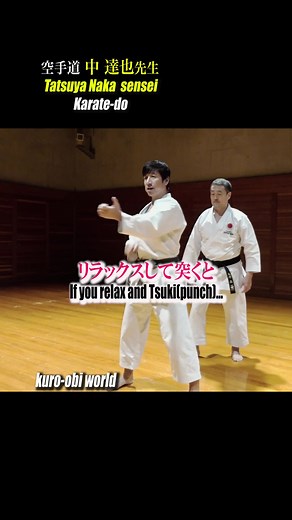 Budo Karate with Tatsuya Naka Sensei - Techniques and Relaxation