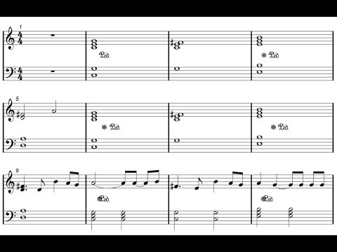 Julien Doré - Paris Seychelles - Piano Solo + Sheet Music
