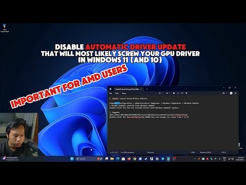 DISABLE AUTOMATIC DRIVER UPDATE FULLY ON WINDOWS 11/10