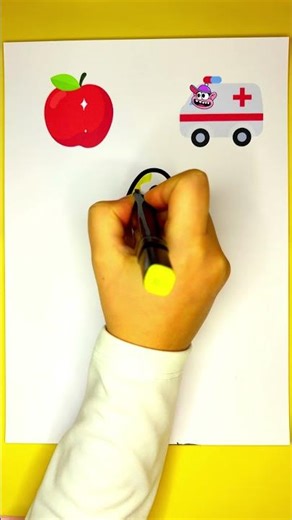 👉 ABC Learning – Coloring Letter A 🍎