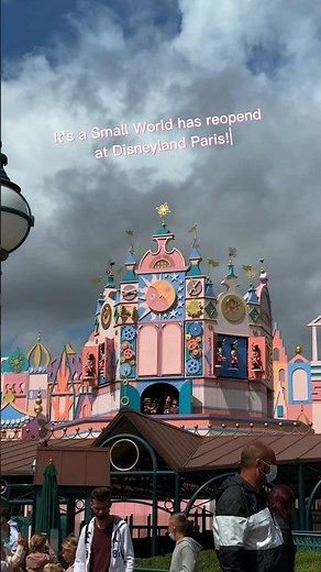 It’s a Small World has finally reopend at Disneyland Paris!🌍 #worldofdisneyparks #disneylandparis