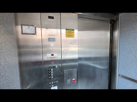 Scenic Schindler HT Hydraulic Elevators @ South Garage Cleveland State University Cleveland Ohio