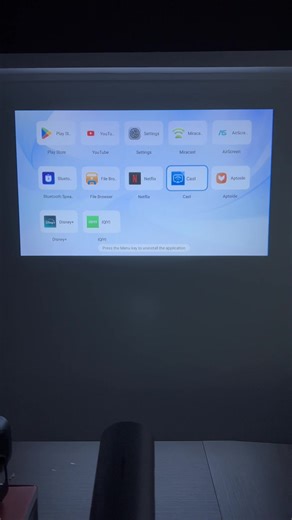 How to phone screen mirror iphone with projector? Check the demo, connect your iphone and the projector with the same wifi and phone screen sync wirelessly👍👍👍👍 #projector #demo #iphonetips #iphonetricks #phonescreen #screenmirror #wireless #smartprojector #4kprojector