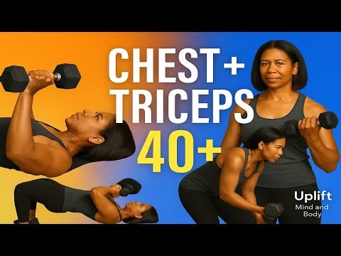 “Chest & Triceps Workout for Women Over 40 | Sculpt, Strengthen & Boost Confidence