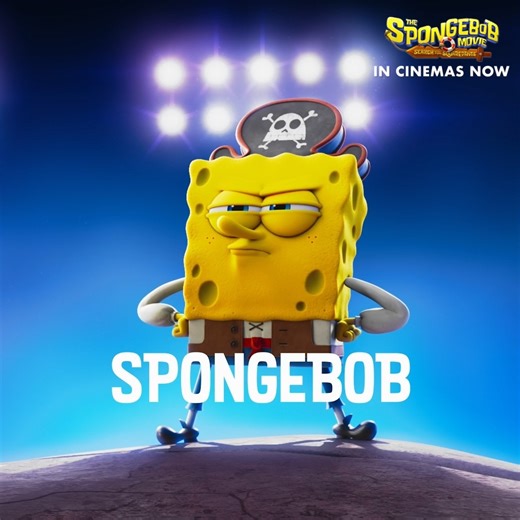 Paramount Pictures Ireland on Instagram: "Spongebob is in, Christmas blues are out. #SpongeBobMovie: Search for SquarePants, in cinemas now."