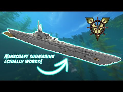 Minecraft U-Boot submarine | VS: Clockwork Showcase