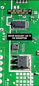 47K views · 318 reactions | Complete discussion of backlight driver IC pin descriptions for large screen LED TVs #electronic #ledtv #driver #ic #large #screen #backlight #pin #description #tutorial #guide #solution #service | Herman Suhaemi | Facebook