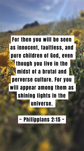 3.9K views · 146 reactions | It encourages living with moral integrity so that believers become innocent without reproach, specially in contrast to a world that is seen as sinful and morally twisted. #amen? #hallelujah #verseoftheday #dailyverse #bible #God #salvation #savior #ChildrenOfGod #God #JesusIsLord #GodsPlan #grace #truth #Godisgood #jesussaves  #reels #everyone #fbreels #highlights #loveoneanother #share the #gospel  | Peace Of Mind | Facebook