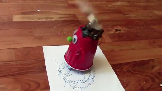Homemade Wigglebot - A First 'Robot'