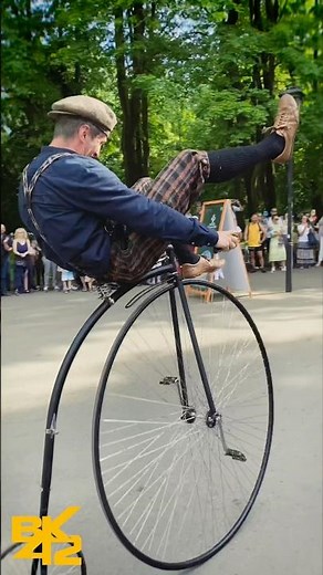 Penny-Farthing Stunts 🤯 Insane High-Wheel Bike Tricks You Have to See!