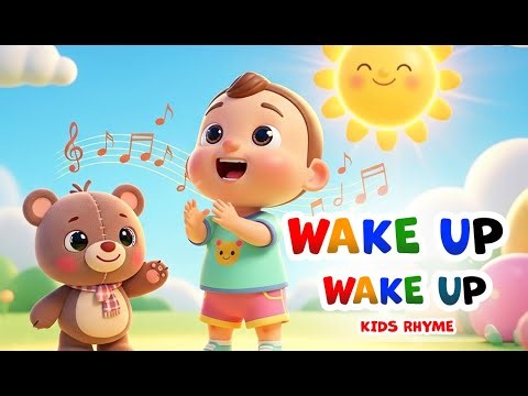 Wake Up Song🚨 | Kids Morning Alarm🌞 | Good Morning! | Daily Routine | Kids Song