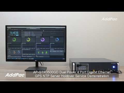 AP-GTR3500GD Dual Power 4Port Gigabit Ethernet GPS NTP Server Holdover(4포트 기가비트이더넷 GPS NTP서버 홀드오버기능)